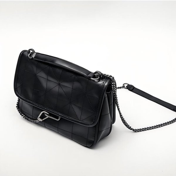 Black Soft Tote Bag Tote Shoulder Bucket Hundred Bags Large Capacity Shopping Bag